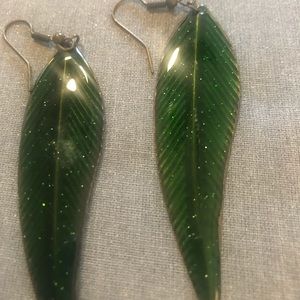 Leaf earrings